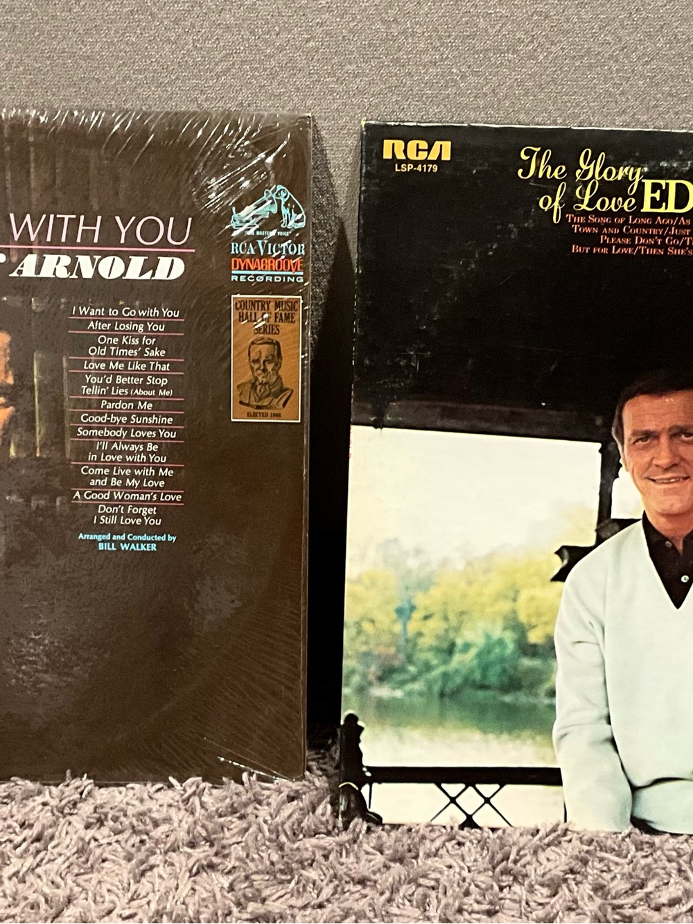Lot Of 9 Eddy Arnold Records American Country Music Singer